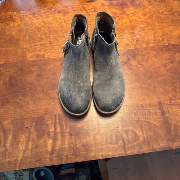 Born Women's Gray Ankle Boots - Picture 6 of 6